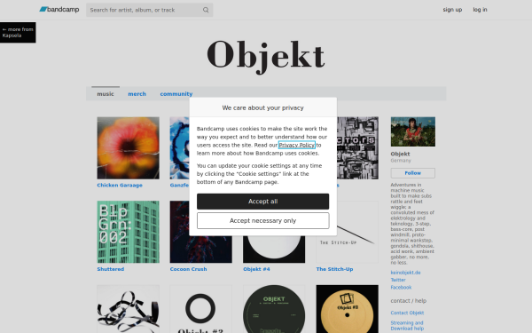 objekt.bandcamp.com