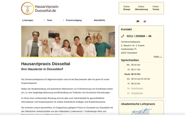 hausarztpraxis-duesseltal.de