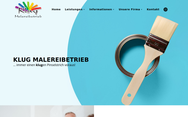 www.malereibetrieb-klug.de