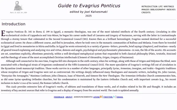 evagriusponticus.net