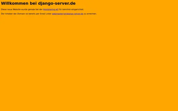www.django-server.de