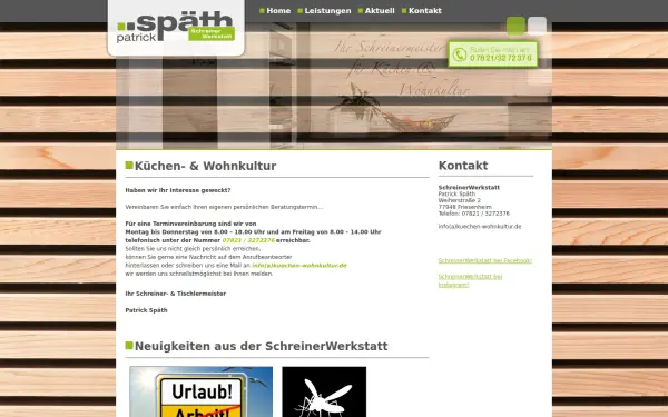 www.schreinerwerkstatt-spaeth.de