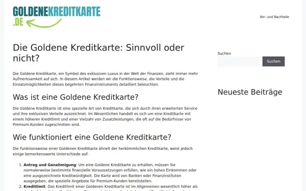 goldenekreditkarte.de