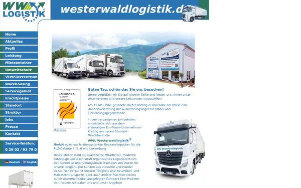 westerwaldlogistik.de
