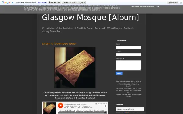 www.glasgowmosque.com