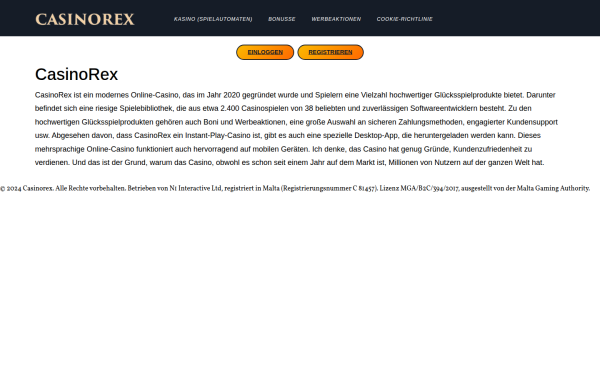 casinorexs.at