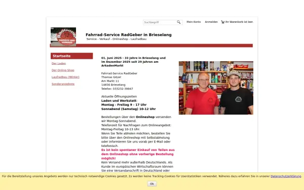 www.radgeber-brieselang.de