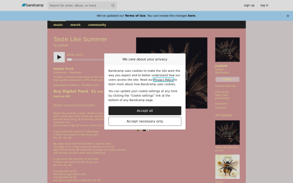 joyfield.bandcamp.com