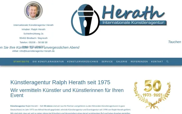 www.kuenstleragentur-herath.de