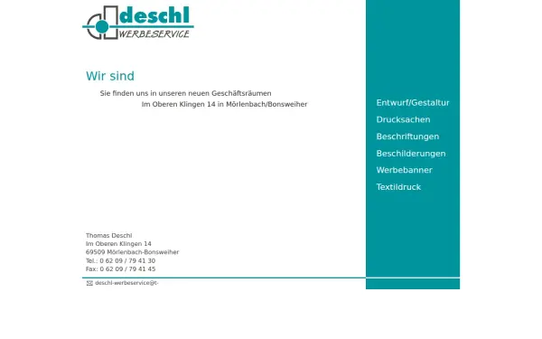 deschl-werbeservice.de