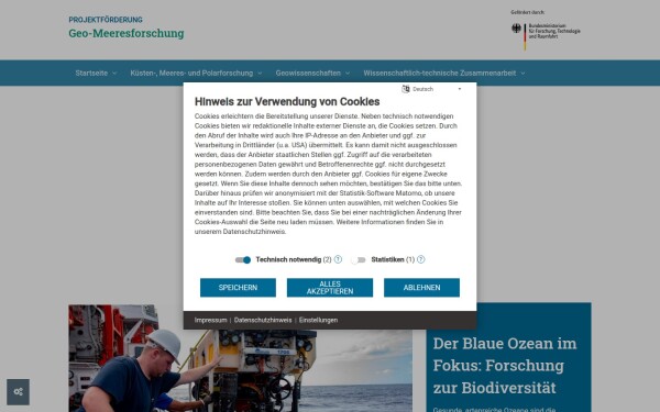 www.projektfoerderung-geo-meeresforschung.de