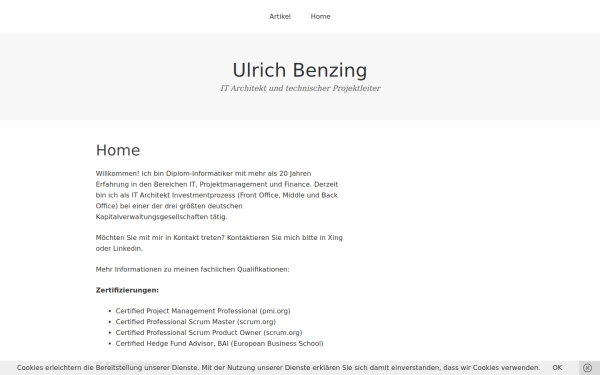 ulrichbenzing.de