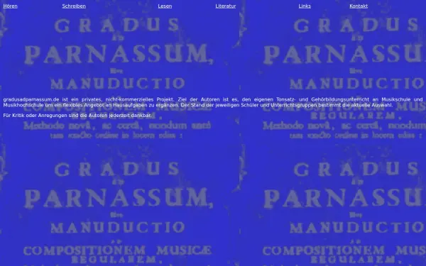 gradusadparnassum.de