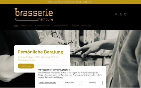 brasseriehamburg.com