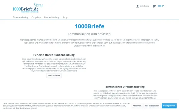 www.1000briefe.de