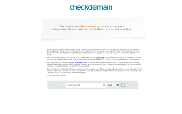 www.deinehandwerker.de