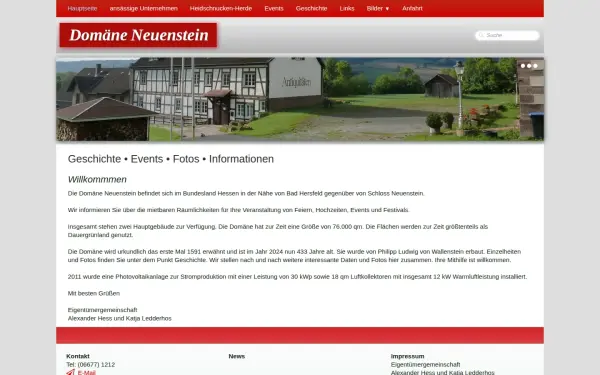 www.domaene-neuenstein.de