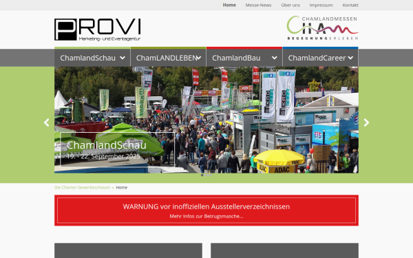 www.chamland-messen.de