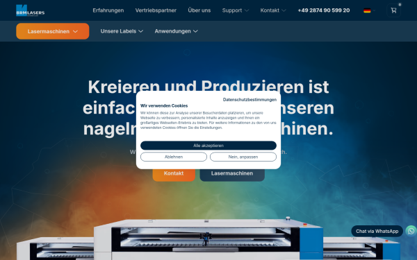 www.brmlasers.de