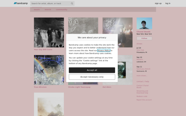 chanelbeads.bandcamp.com