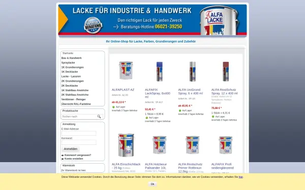 www.alfa-lacke-shop.de