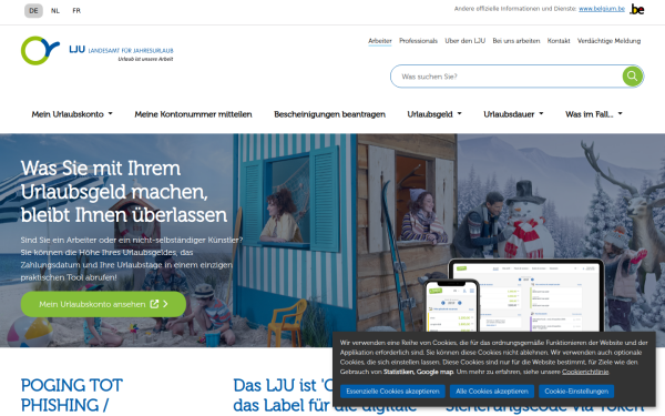 www.meinurlaubskonto.be