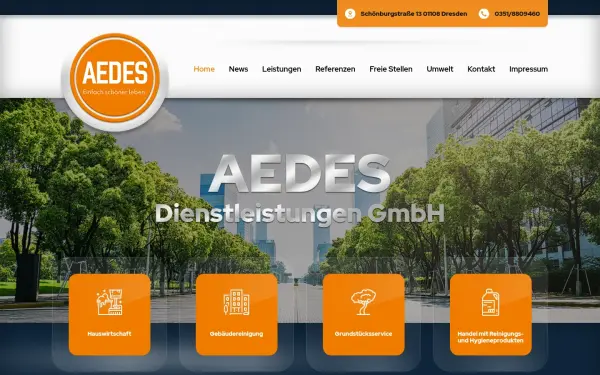 aedes-dienstleistungen.de