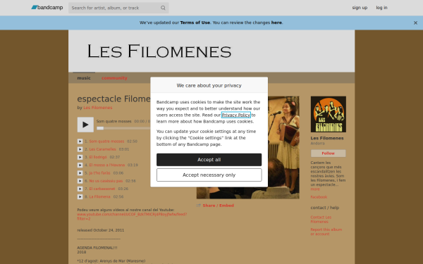 lesfilomenes.bandcamp.com