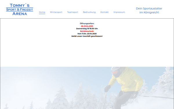 www.tommys-sportarena.com