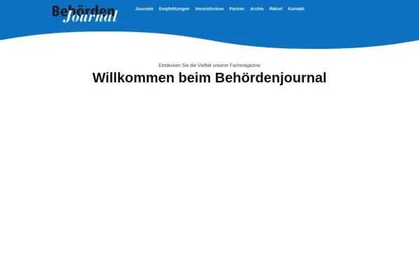 www.behoerdenjournal.de