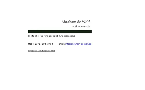 arbeitsrecht-de-wolf.de