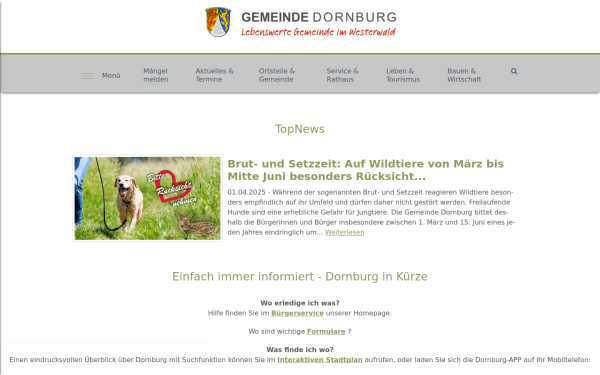 www.gemeinde-dornburg.de