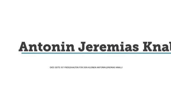 antoninknall.de