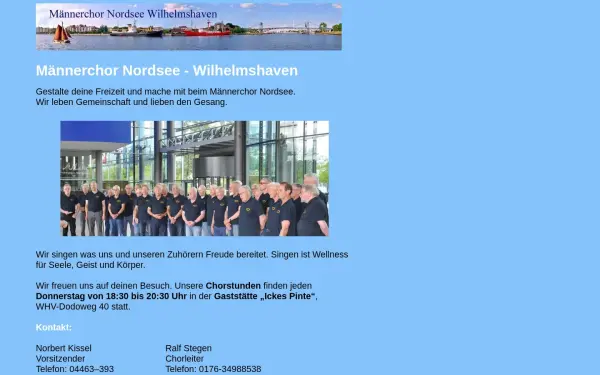 maennerchor-nordsee.de