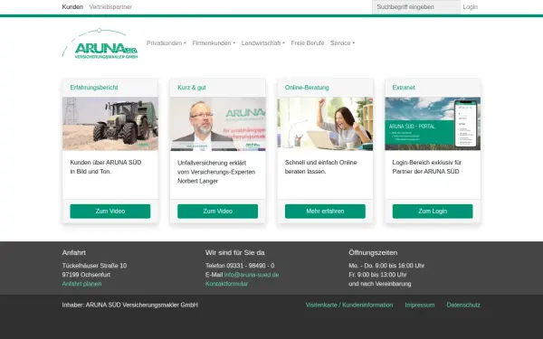 www.aruna-sued.de