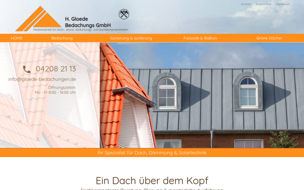 gloede-bedachungen.de
