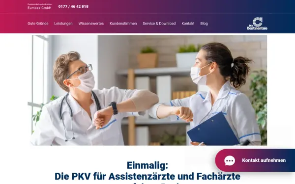 www.continentale-arzt.de