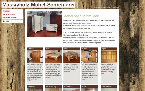 www.massivholz-moebel-schreinerei.de