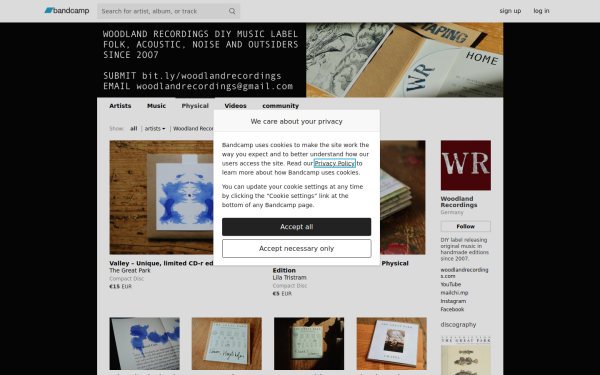 woodlandrecordings.com