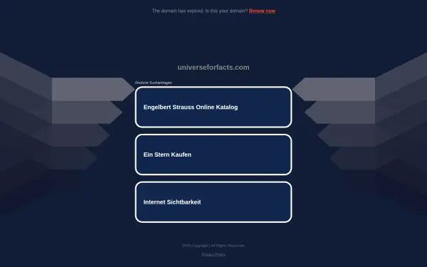 universeforfacts.com