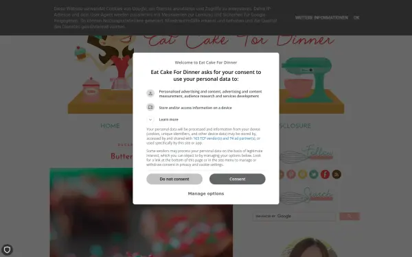 www.eatcakefordinner.net