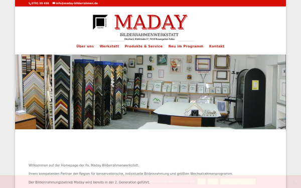 www.maday-bilderrahmen.de