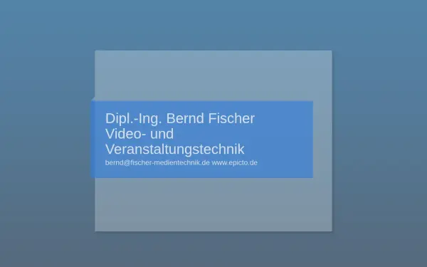www.fischer-medientechnik.de