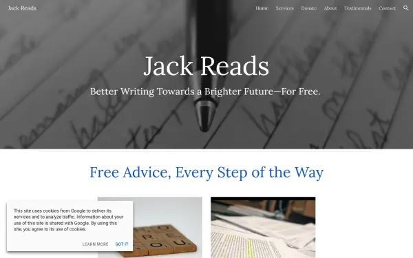 www.jackreadsessays.com