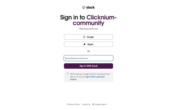 clicknium.slack.com