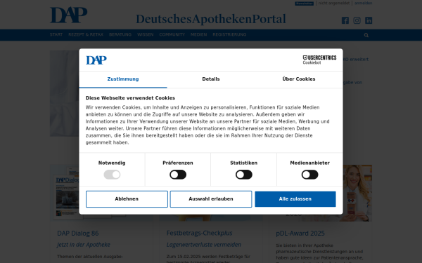 www.deutschesapothekenportal.de
