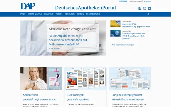www.deutschesapothekenportal.de
