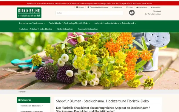 www.steckschaum-produkte.de