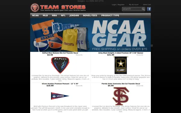 www.teamstores.com