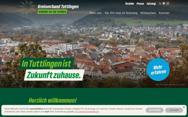 gruenetuttlingen.de